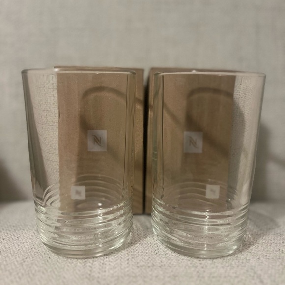 NEW IN BOX! Set of 2 Nespresso Large Barista Glasses - Picture 3 of 6